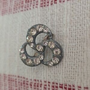 Vintage Brooch of Three Moons - EUC